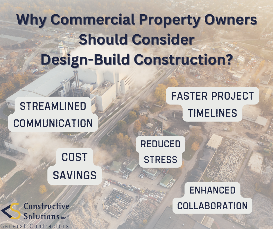 Benefits of Design-Build Construction for Commercial Property Owners